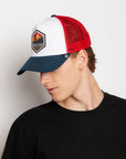 Born to Ride White / Red / Blue