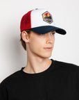 Born to Ride White / Red / Blue