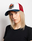 Born to Ride White / Red / Blue