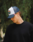 Born to Windsurf White / Blue