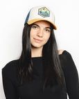 Born to kitesurfen Bruin / Blauw / Geel