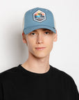 Born to Surfen Blauw / Wit