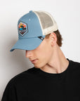 Born to Surfen Blauw / Wit