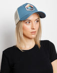 Born to Surfen Blauw / Wit