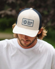 Latitude Beige / Navy Blue