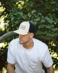Latitude Beige / Navy Blue