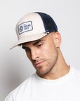 Latitude Beige / Navy Blue