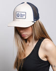 Latitude Beige / Navy Blue