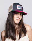 Latitude Red Wine / Navy Blue / Beige