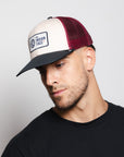 Latitude Navy Blue / Beige / Red Wine