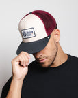 Latitude Navy Blue / Beige / Red Wine