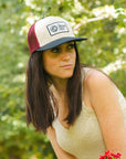 Latitude Navy Blue / Beige / Red Wine