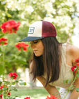 Latitude Navy Blue / Beige / Red Wine