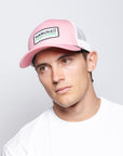 Descalço rosa / branco