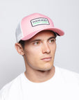 Descalço rosa / branco