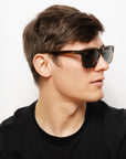 Jib Brown Tortoise / Schwarz