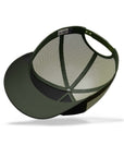 Gorra trucker deportiva unisex para hombre y mujer Born to Ultratrail Green