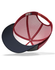 Gorra trucker deportiva unisex para hombre y mujer Born to Ride White / Red / Blue