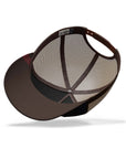 Gorra trucker deportiva unisex para hombre y mujer Born to Ride Blue / Brown