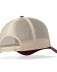 Gorra trucker deportiva unisex para hombre y mujer Born to Ride Brown / Grey / Red