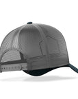 Gorra trucker deportiva unisex para hombre y mujer Born to Wakeboard Grey / Blue