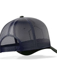 Gorra trucker deportiva unisex para hombre y mujer Born to Fly Green / Blue
