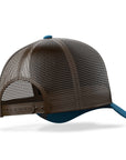 Gorra trucker deportiva unisex para hombre y mujer Born to Bodyboard Blue / Brown