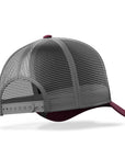 Gorra trucker deportiva unisex para hombre y mujer Born to Run Grey / Red