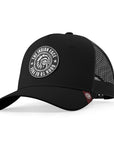 Gorra trucker deportiva unisex para hombre y mujer Born to Be Free Navy Blue