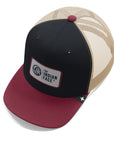 Latitude Red Wine / Navy Blue / Beige