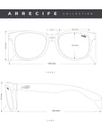 Gafas de Sol Polarizadas Arrecife Blue Black 24 024 06 - Gafas de Sol Hombre - Gafas de Sol Mujer