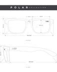 Gafas de Sol Polarizadas Polar Black Black 24 025 01 - Gafas de Sol Hombre - Gafas de Sol Mujer
