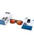 Gafas de Sol Polarizadas Free Spirit Black Red 24 027 04 - Gafas de Sol Hombre - Gafas de Sol Mujer