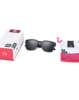 Gafas de Sol Polarizadas Kahoa Black Black 24 028 01 - Gafas de Sol Hombre - Gafas de Sol Mujer