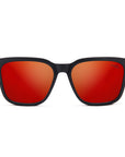 Gafas de Sol Polarizadas Kahoa Black Red 24 028 03 - Gafas de Sol Hombre - Gafas de Sol Mujer