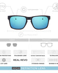 Gafas de Sol Polarizadas Freeride Black Blue 24 029 04 - Gafas de Sol Hombre - Gafas de Sol Mujer