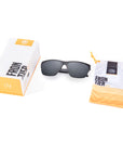 Gafas de Sol Polarizadas Frontier Black Black 24 030 01 - Gafas de Sol Hombre - Gafas de Sol Mujer