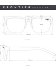Gafas de Sol Polarizadas Frontier Black Bronze 24 030 02 - Gafas de Sol Hombre - Gafas de Sol Mujer