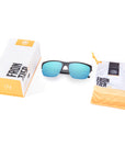 Gafas de Sol Polarizadas Frontier Black Blue 24 030 03 - Gafas de Sol Hombre - Gafas de Sol Mujer