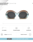Zanzibar Brown / Black