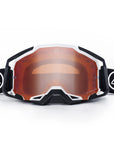 Gafas de Motocross y MTB Enduro para hombre y mujer Stone Black / White