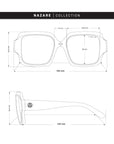 Nazare Tortoise nero / blu