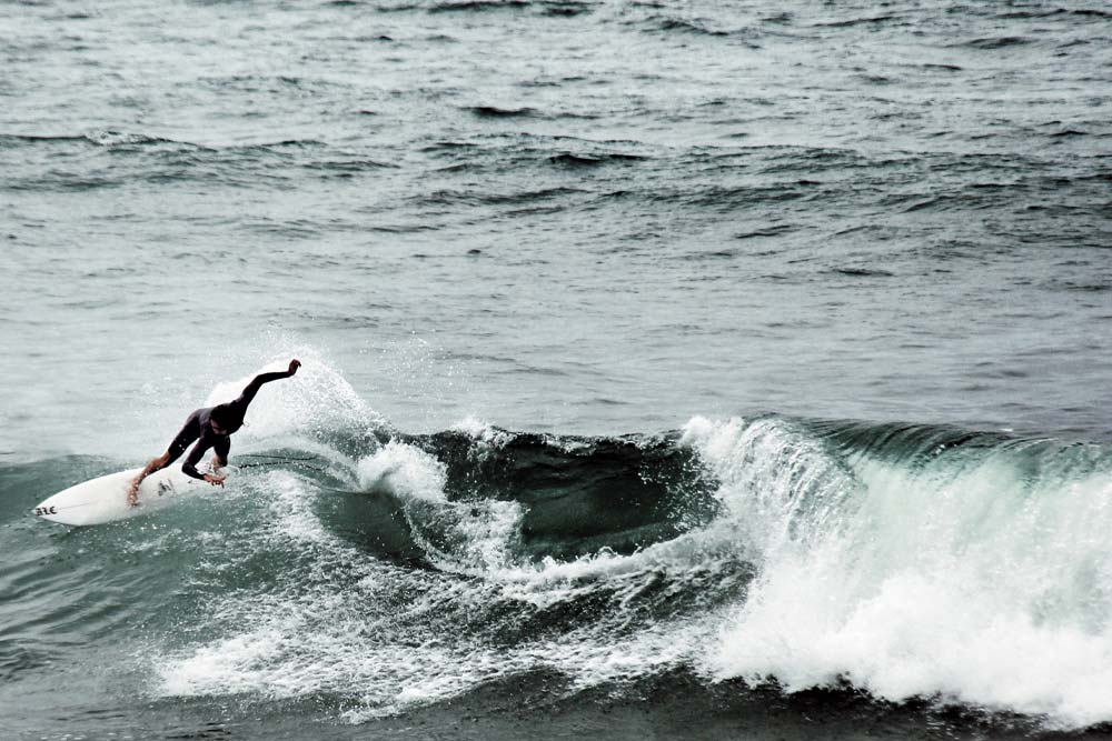 Surferos rusos a -15 grados en Vladivostok