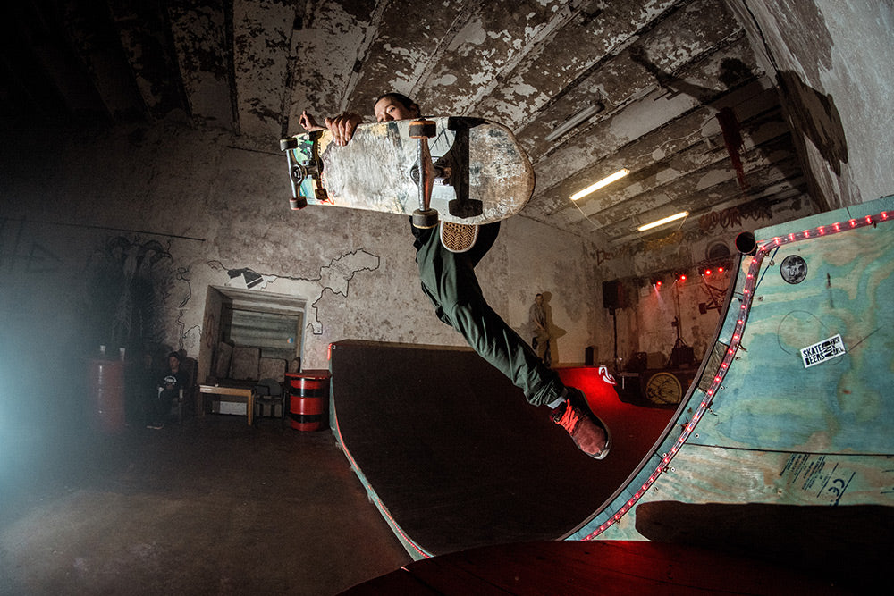 skatepark indoor the indian face