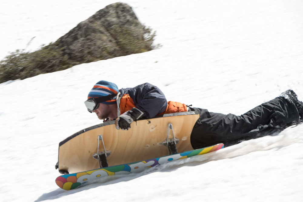 Los inventos más absurdos para deslizarse sobre la nieve