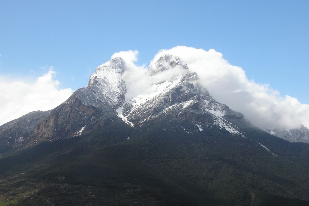 pedraforca montaña the indian face