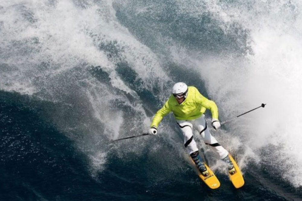 Chuck Patterson, el surfero de los esquís