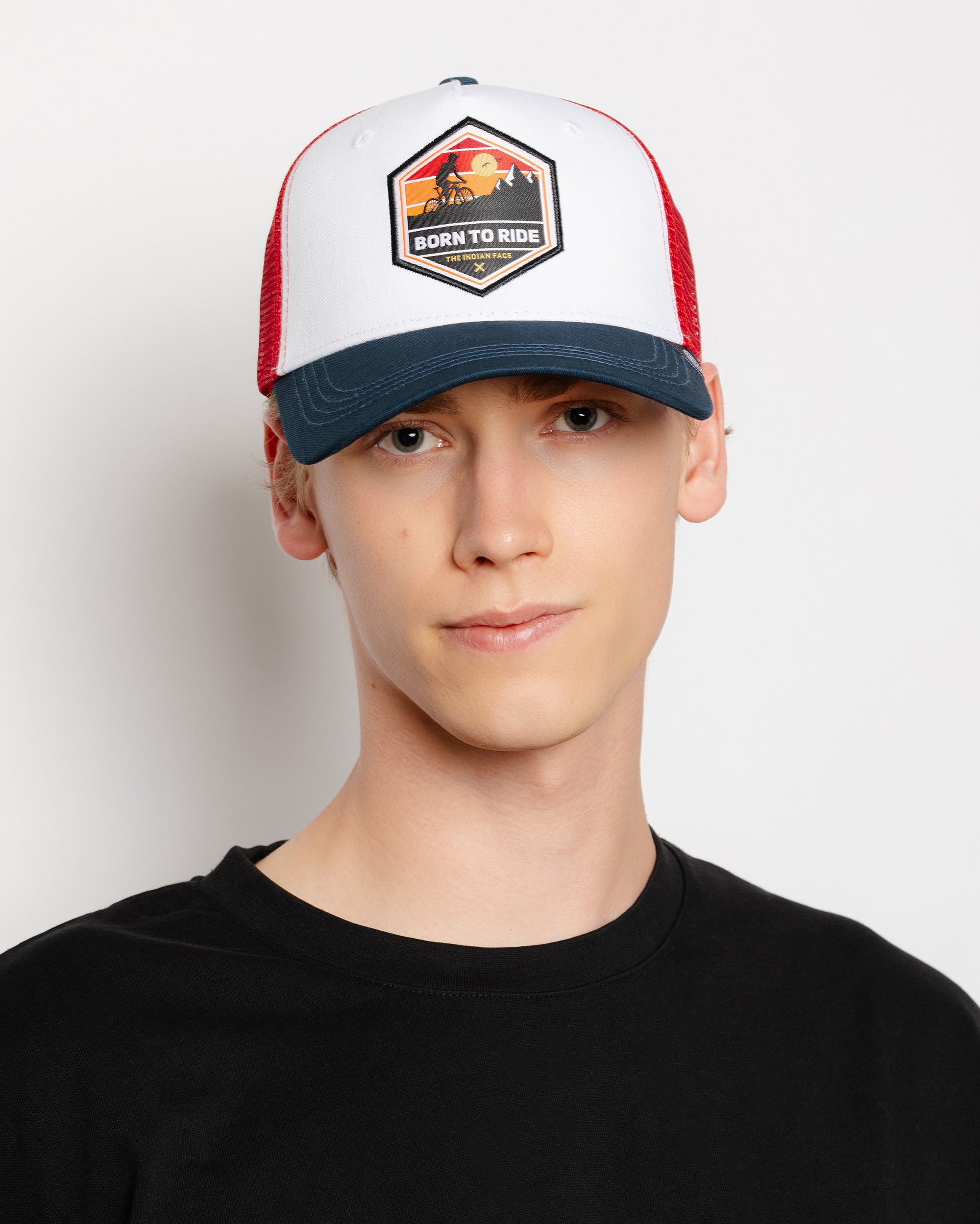 Born to Ride White / Red / Blue
