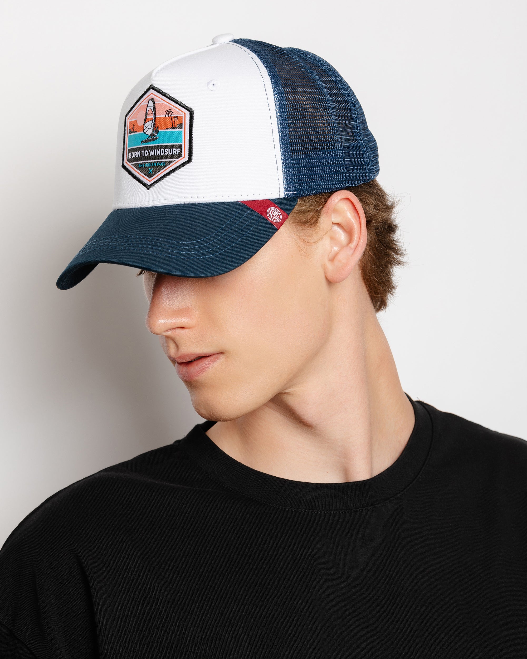 Born to Windsurf White / Blue