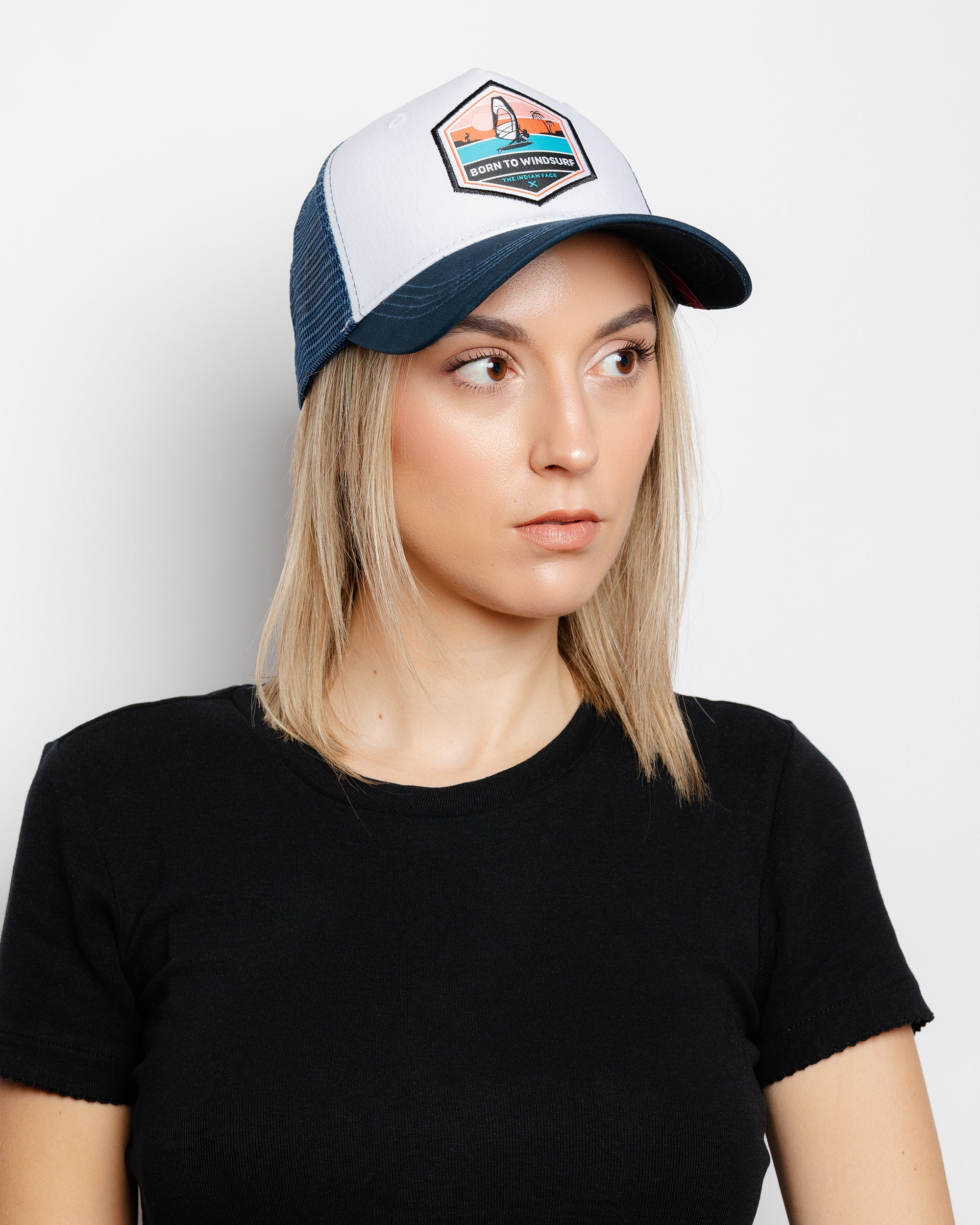 Born to Windsurf White / Blue